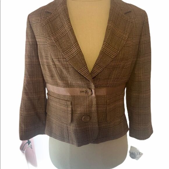 Ideology Women’s Plaid Jacket •Size 6 - Picture 4 of 8